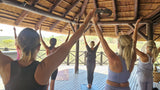 Yoga, sport and inspiration. Safari Lalukasafarilodge.